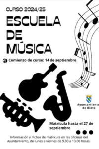 Escuela música de Biota