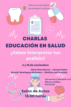 Charlas de salud en Biota