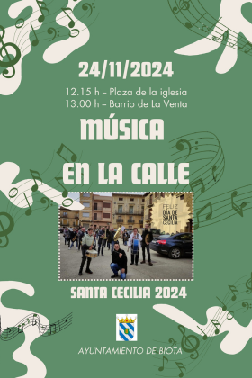 Santa Cecilia 2024. Música en la calle