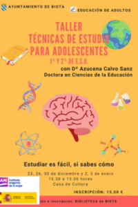 Taller técnicas de estudio